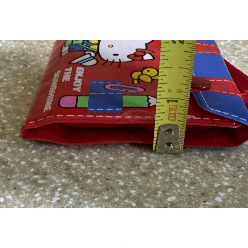 Hello Kitty 1976 Sanrio Red Suitcase Wallet with Handle 